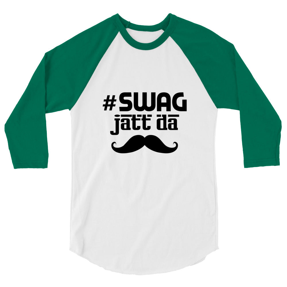 SWAG JATT DA - 3/4 sleeve raglan shirt