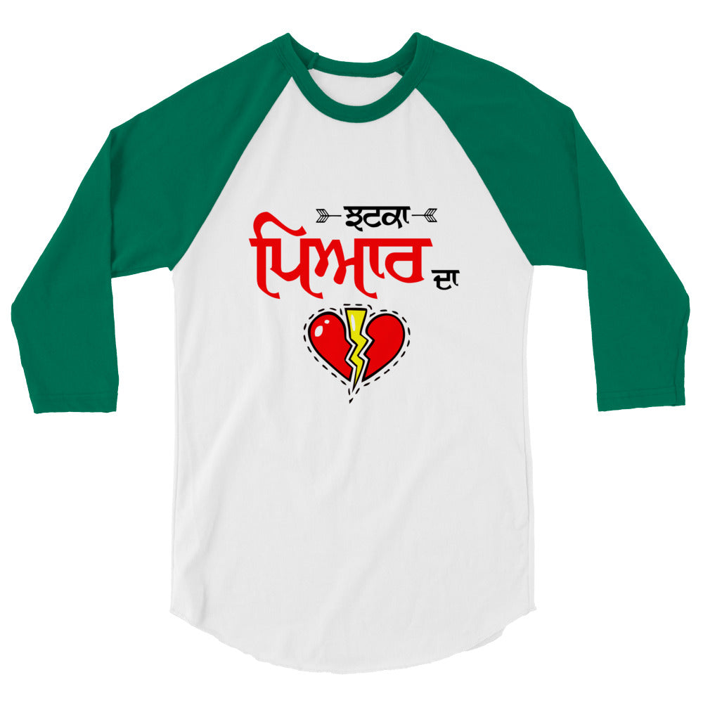 JHATKA PYAR DA - 3/4 sleeve raglan shirt