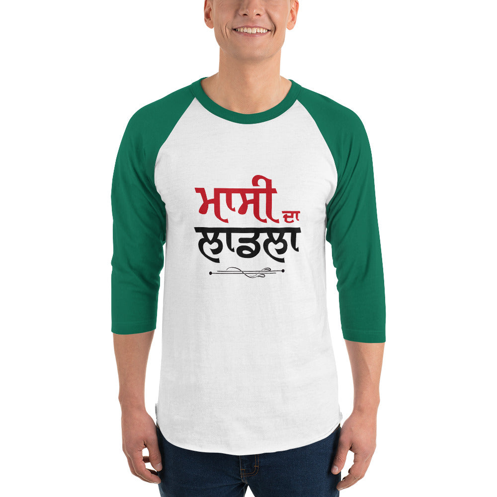 MASSI DA LAADLA - 3/4 sleeve raglan shirt