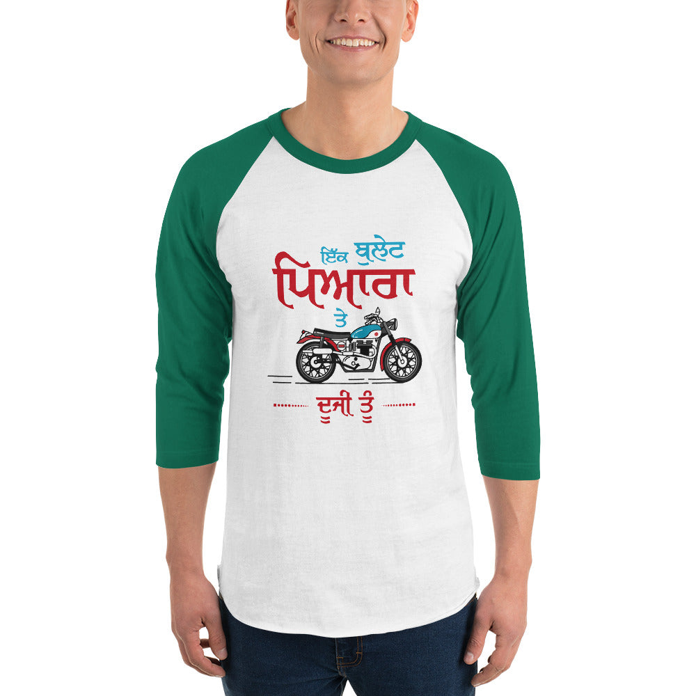 IK BULLET PYARA TE DUJI TU - 3/4 sleeve raglan shirt