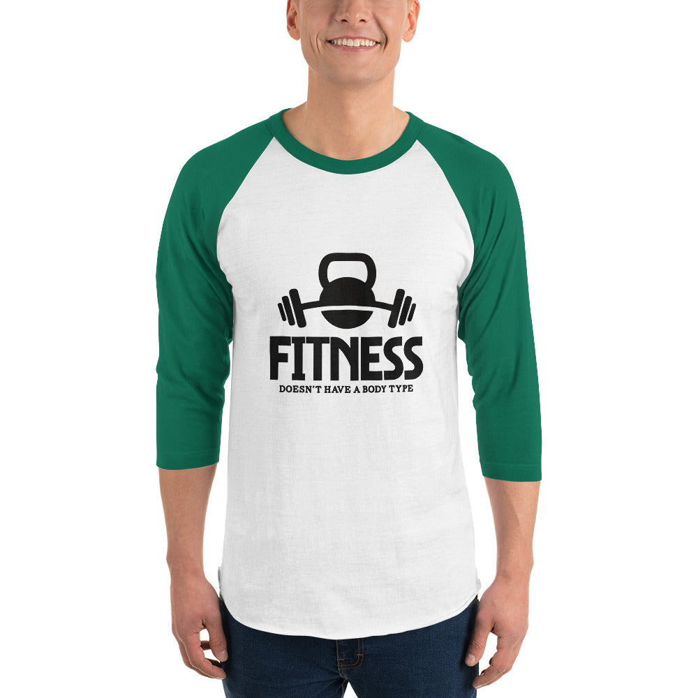 FITNESS - 3/4 sleeve raglan shirt