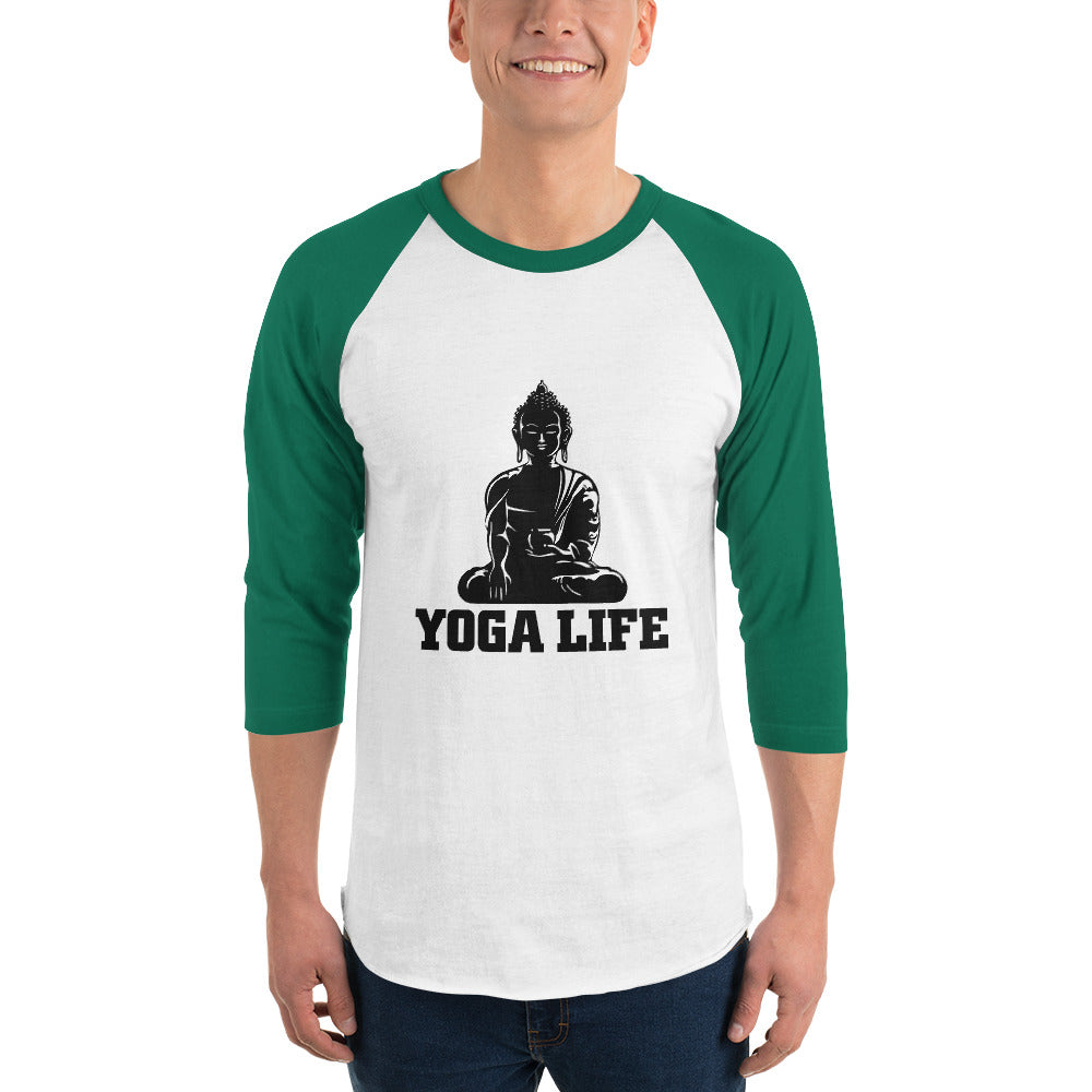 YOGA LIFE - 3/4 sleeve raglan shirt