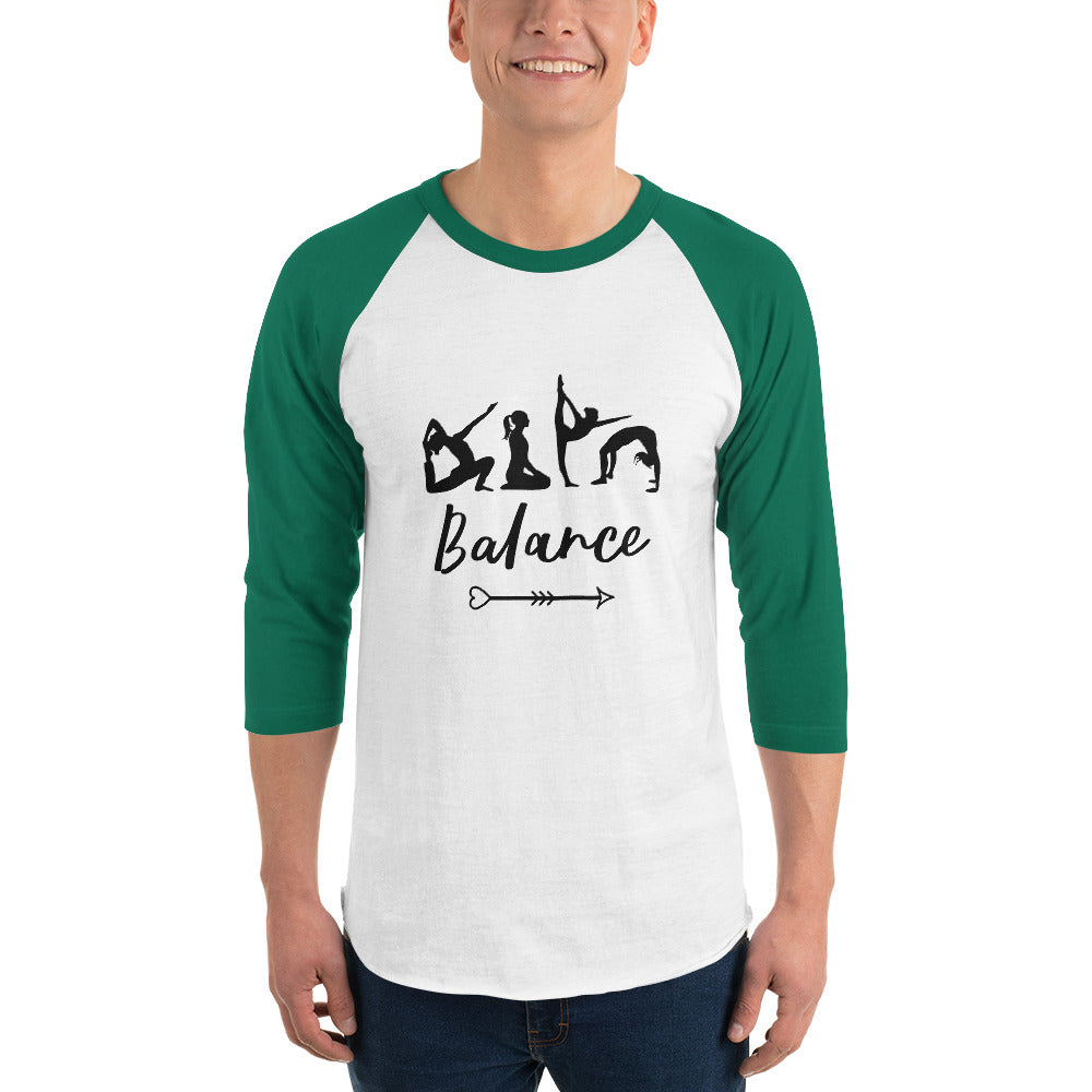 BALANCE - 3/4 sleeve raglan shirt