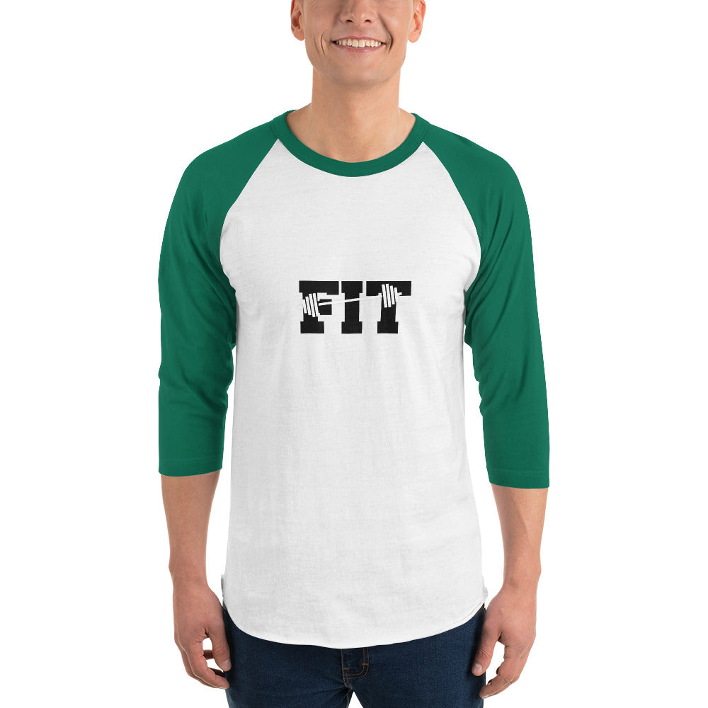 FIT - 3/4 sleeve raglan shirt