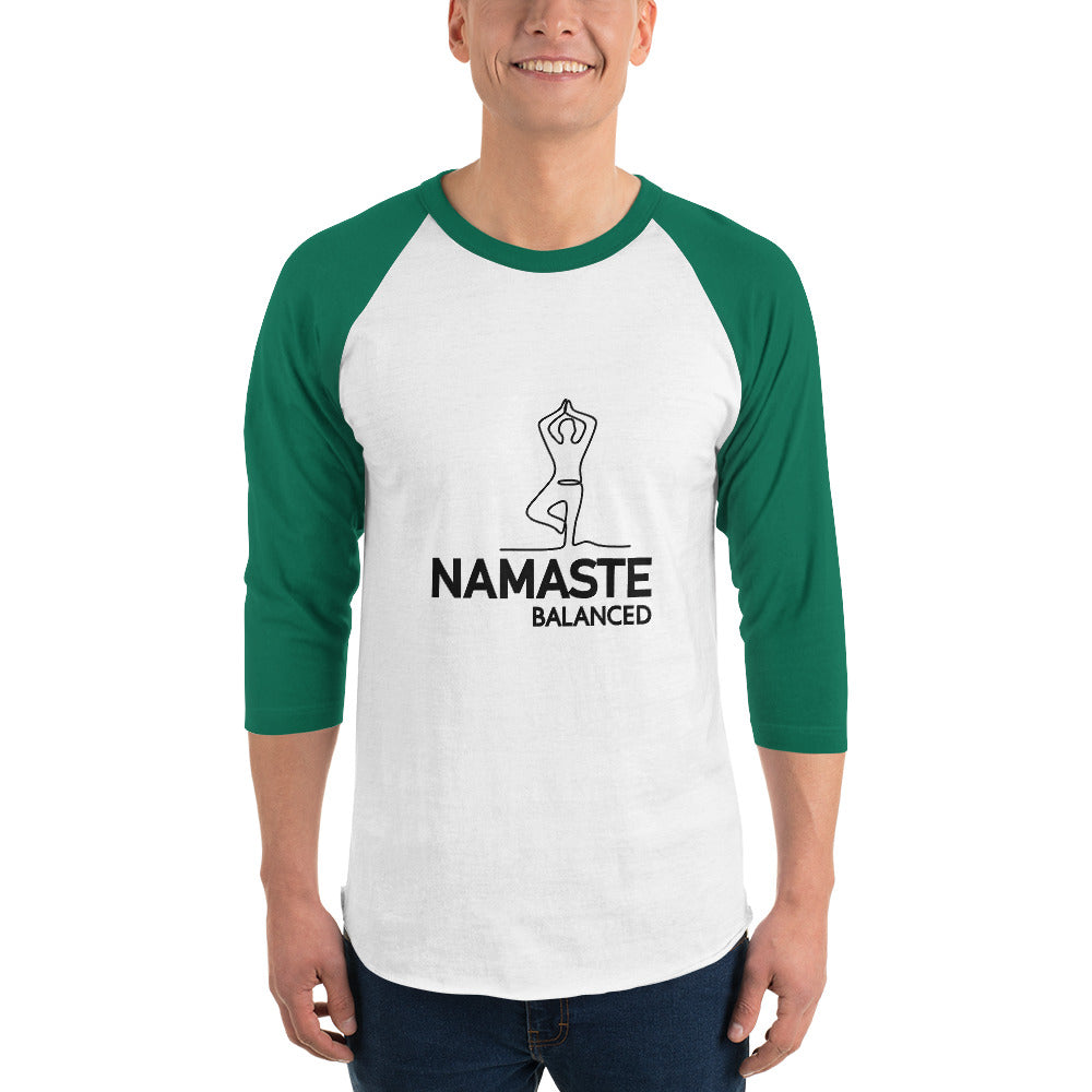 NAMASTE BALANCED - 3/4 sleeve raglan shirt