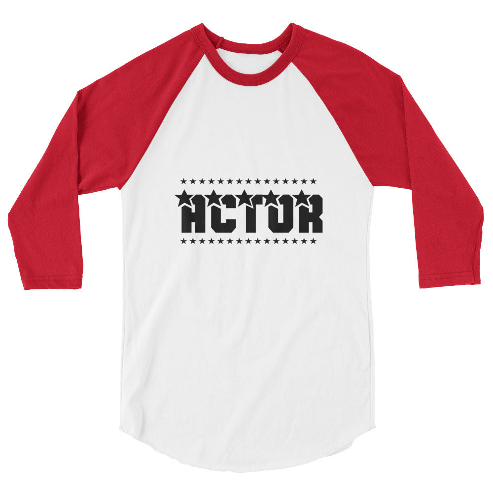 Actor - 3/4 sleeve raglan shirt