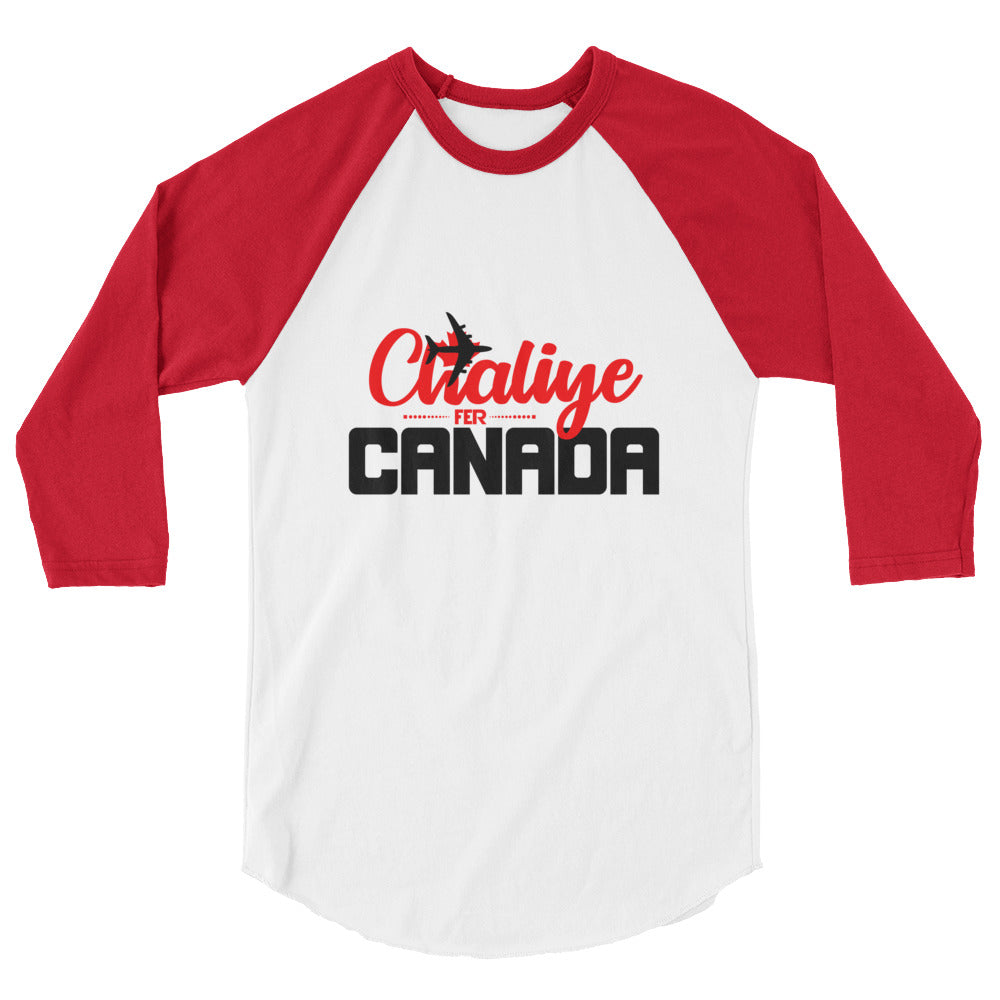 CHALIYE FER CANADA - 3/4 sleeve raglan shirt