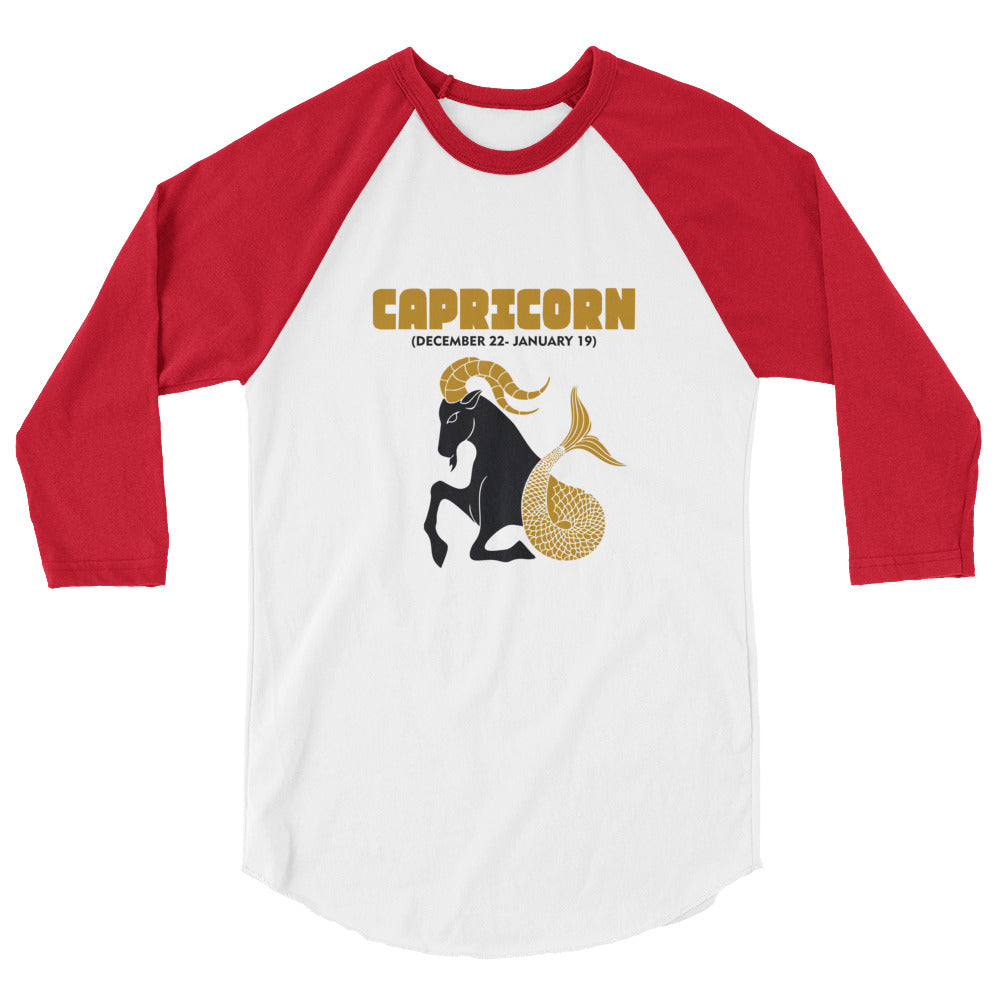 CAPRICORN - 3/4 sleeve raglan shirt