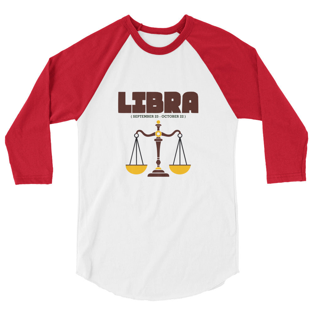 LIBRA - 3/4 sleeve raglan shirt