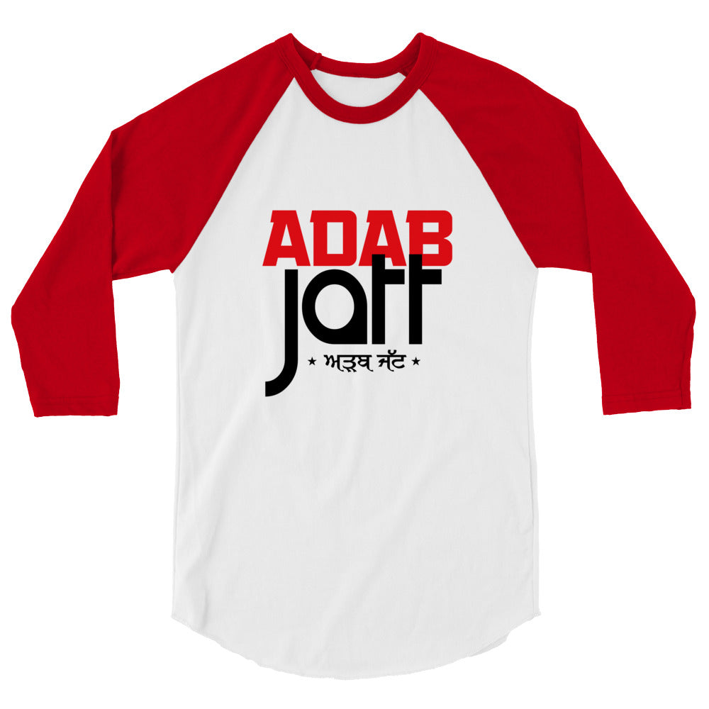 ADAB JATT - 3/4 sleeve raglan shirt