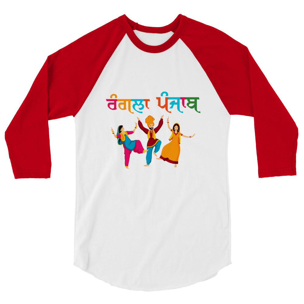 RANGLA PUNJAB - 3/4 sleeve raglan shirt