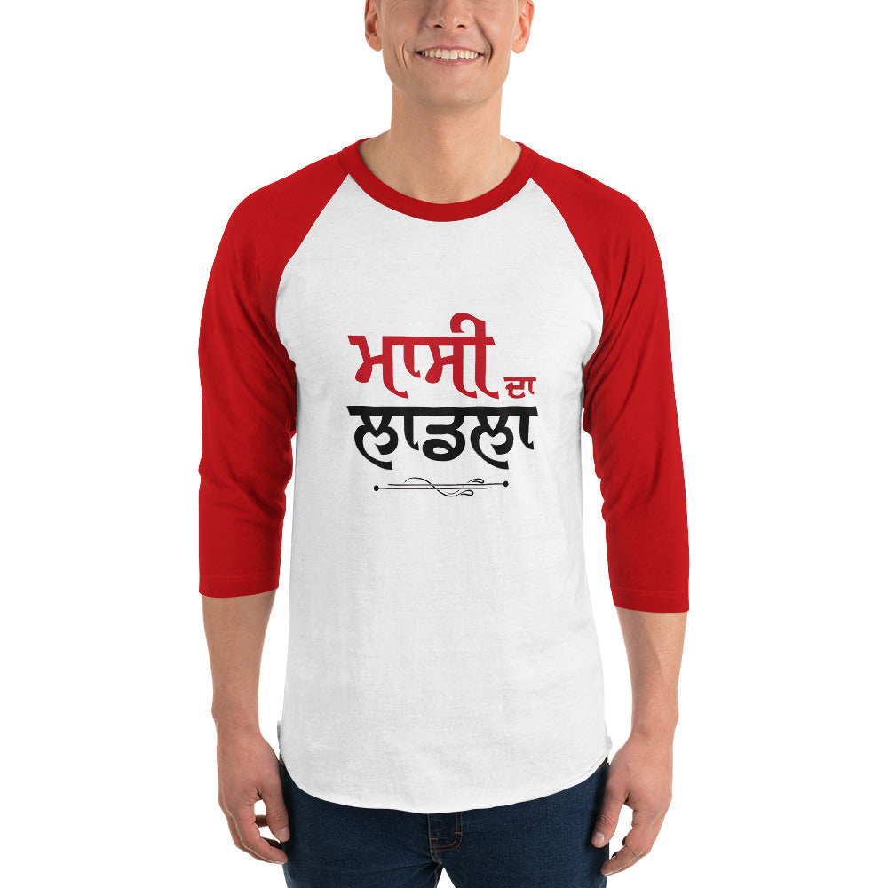 MASSI DA LAADLA - 3/4 sleeve raglan shirt