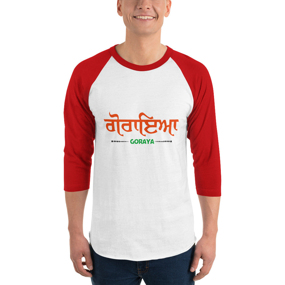 GORAYA - 3/4 sleeve raglan shirt