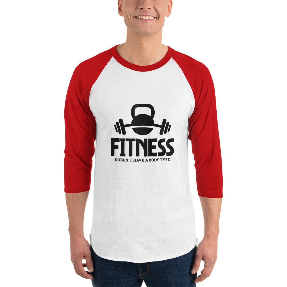 FITNESS - 3/4 sleeve raglan shirt