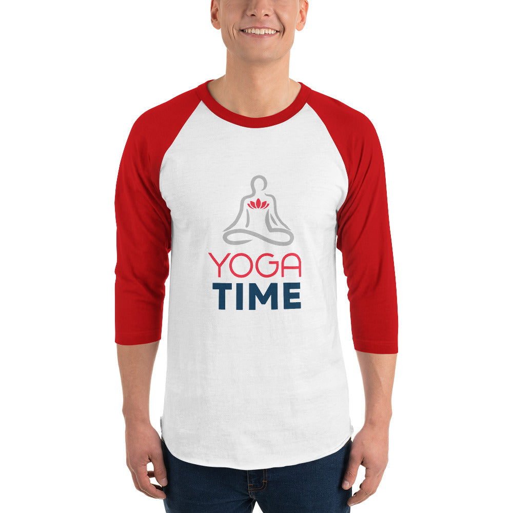 YOGA TIME - 3/4 sleeve raglan shirt