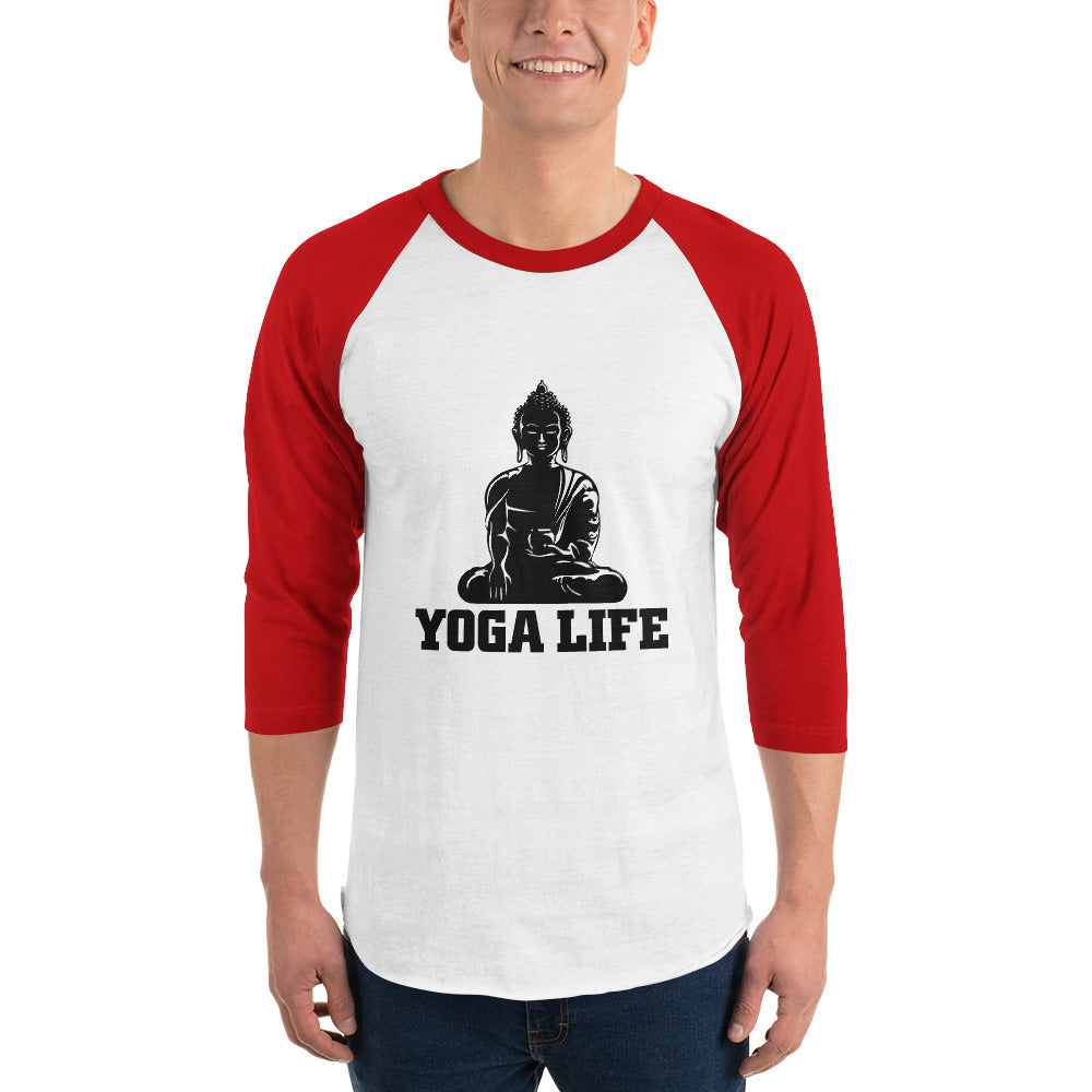 YOGA LIFE - 3/4 sleeve raglan shirt