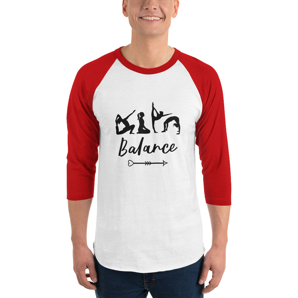 BALANCE - 3/4 sleeve raglan shirt