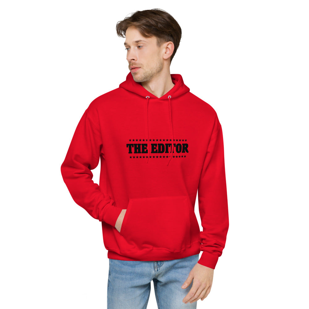 The Editor- unisex fleece hoodie