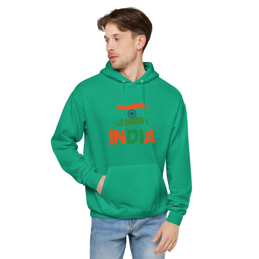 INDIA - unisex fleece hoodie