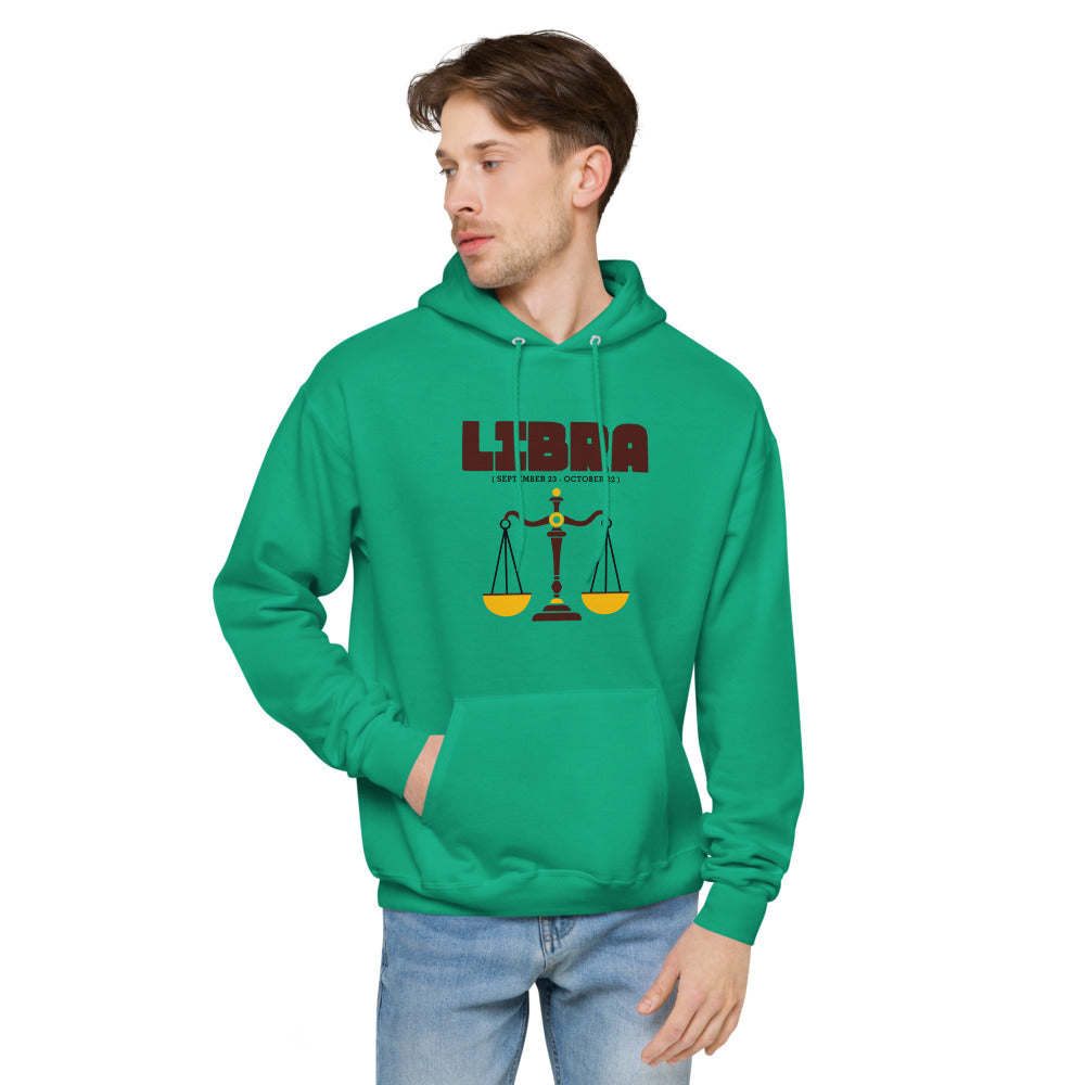 LIBRA - unisex fleece hoodie