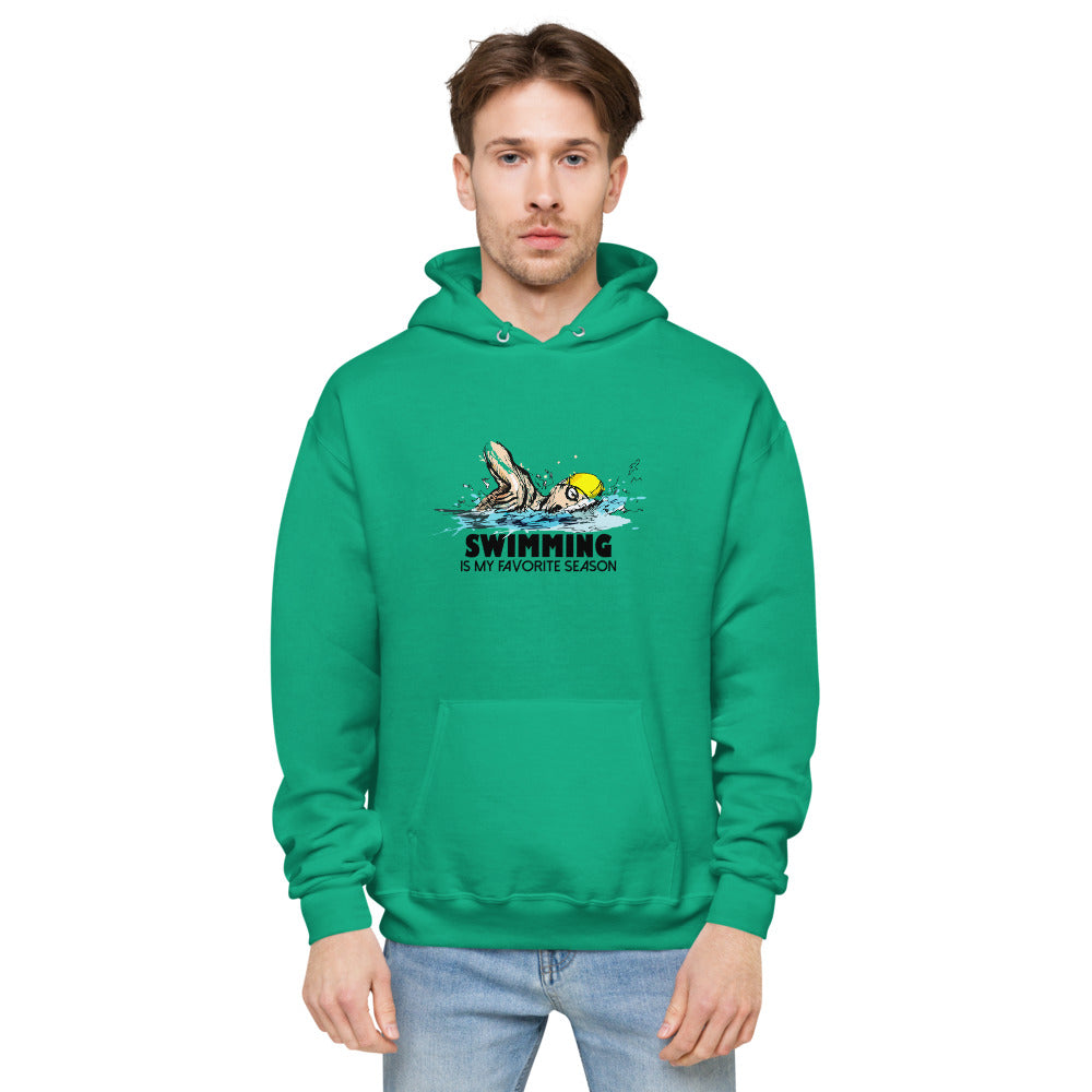 Swimming- unisex fleece hoodie