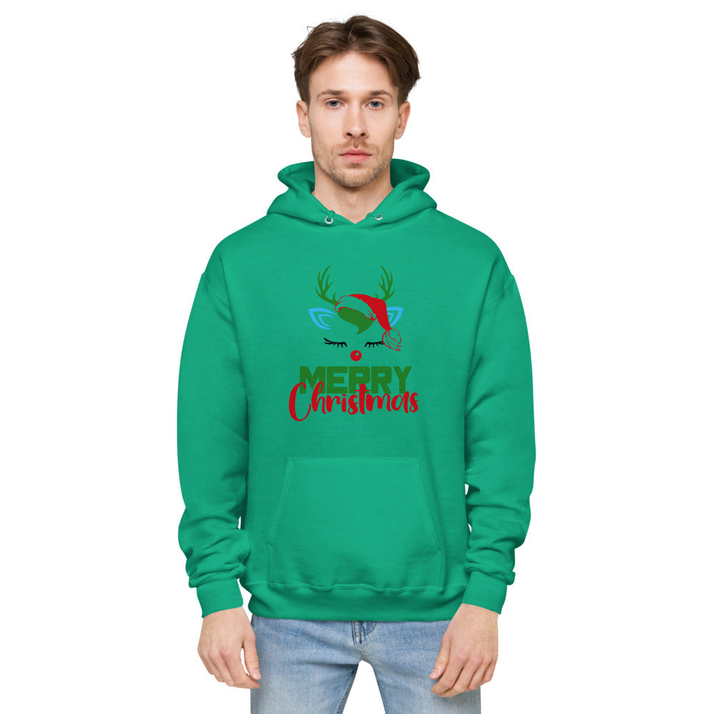 MERRY CHRISTMAS - unisex fleece hoodie