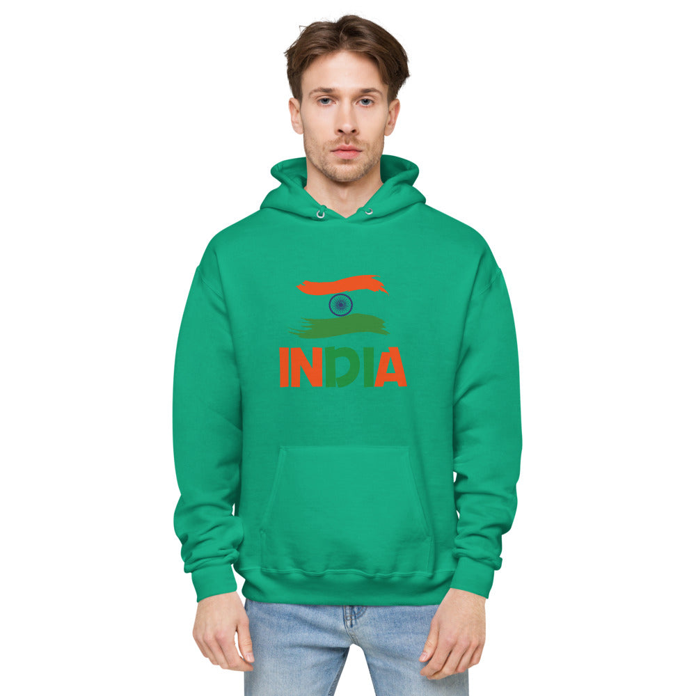 INDIA - unisex fleece hoodie