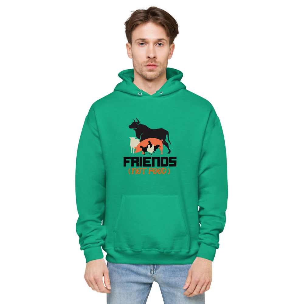 FRIENDS NOT FOOD - unisex fleece hoodie