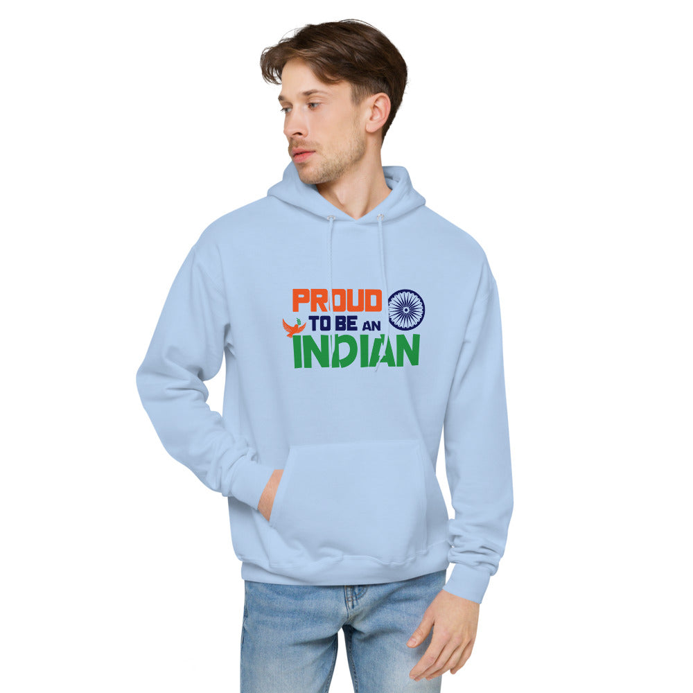 PROUD TO BE AN INDIAN - unisex fleece hoodie