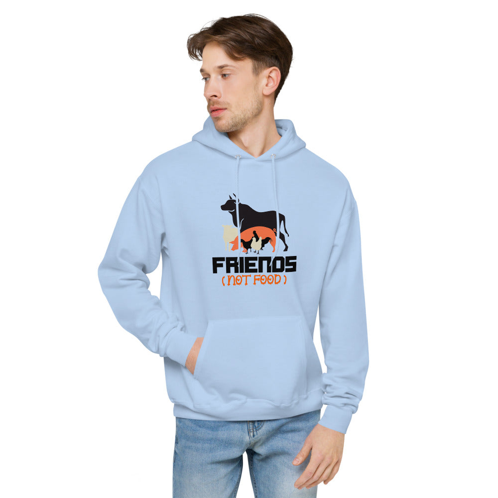 FRIENDS NOT FOOD - unisex fleece hoodie