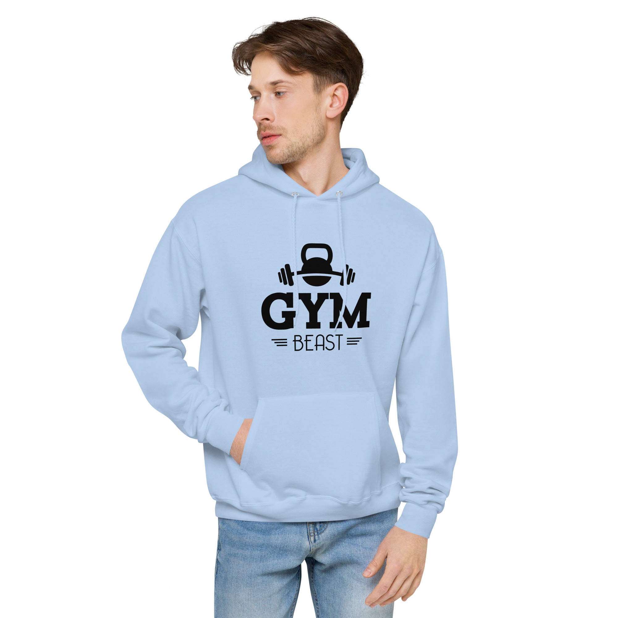 GYM BEAST - Unisex fleece hoodie