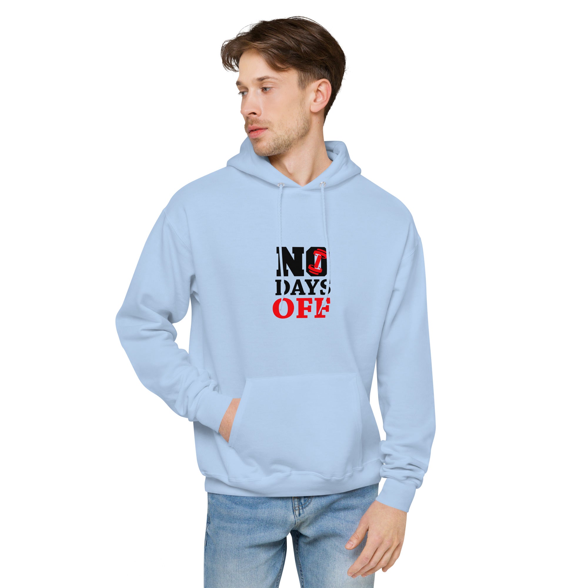 NO DAYS OFF - Unisex fleece hoodie
