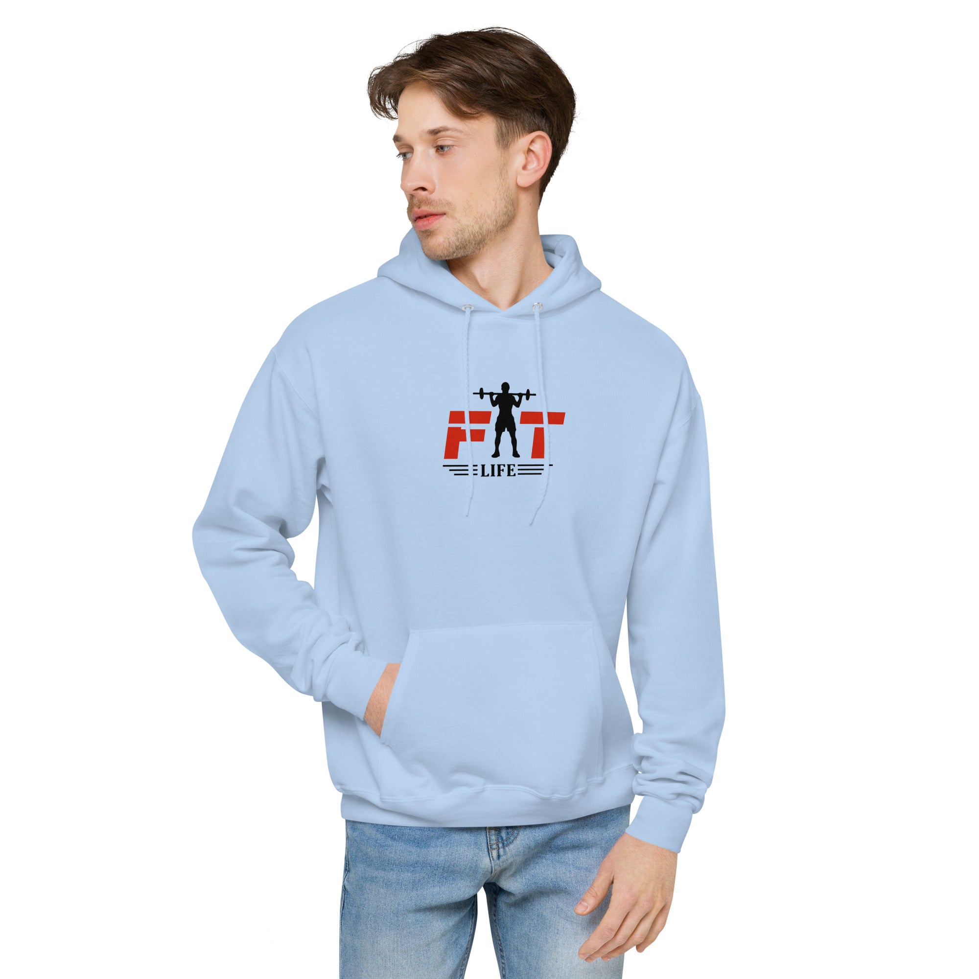 FIT LIFE - Unisex fleece hoodie