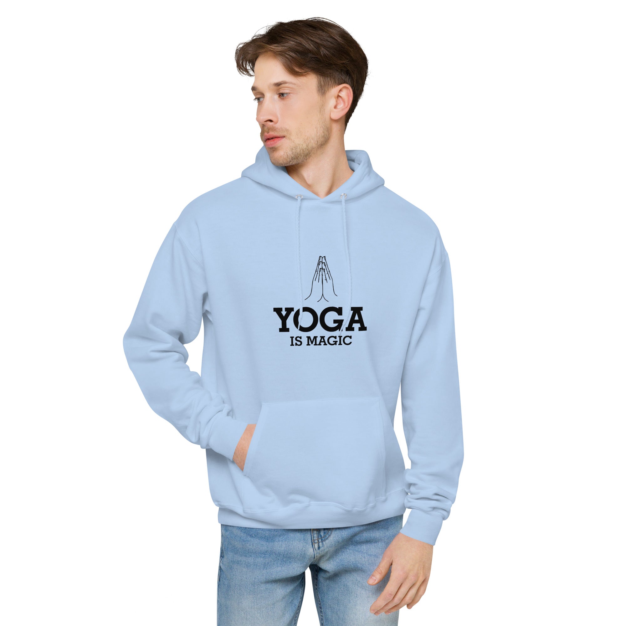 YOGA IS MAGIC - Unisex fleece hoodie