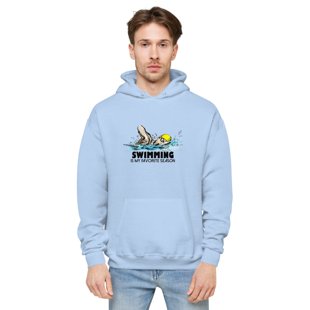 Swimming- unisex fleece hoodie