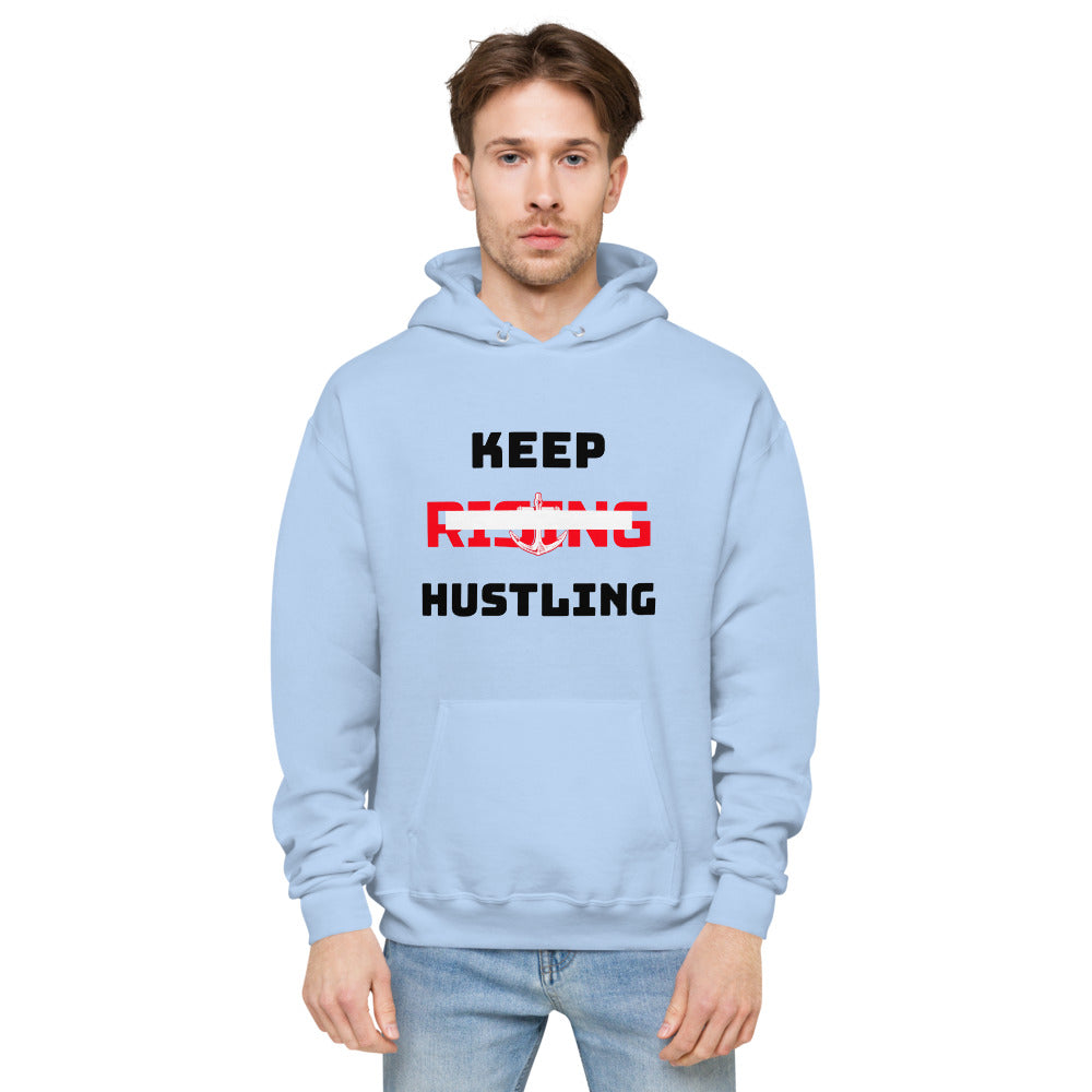 KEEP RISING HUSTLING - unisex fleece hoodie