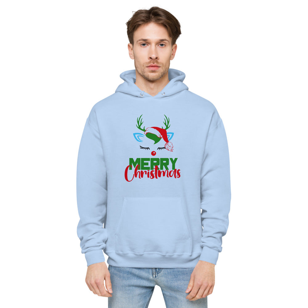 MERRY CHRISTMAS - unisex fleece hoodie