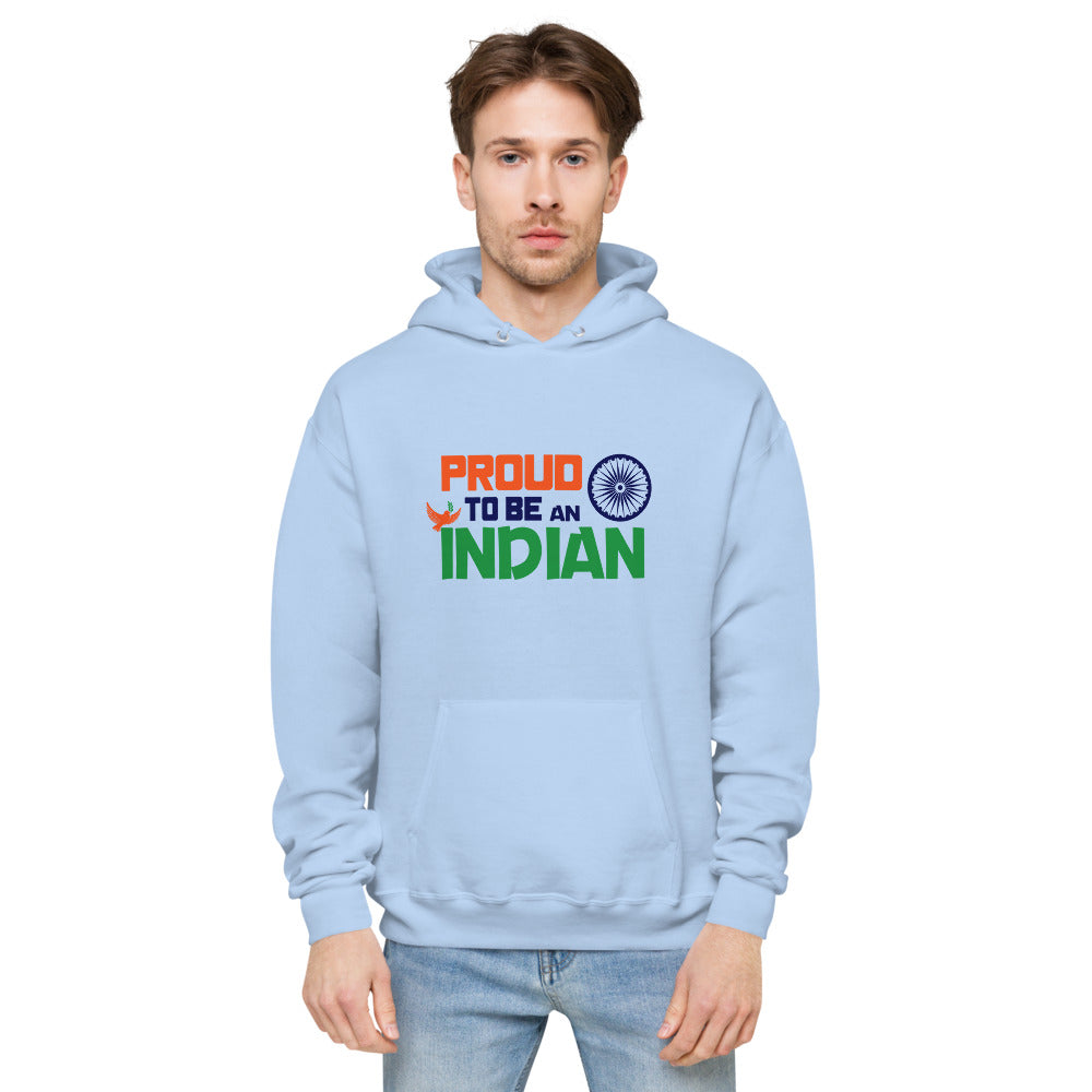 PROUD TO BE AN INDIAN - unisex fleece hoodie