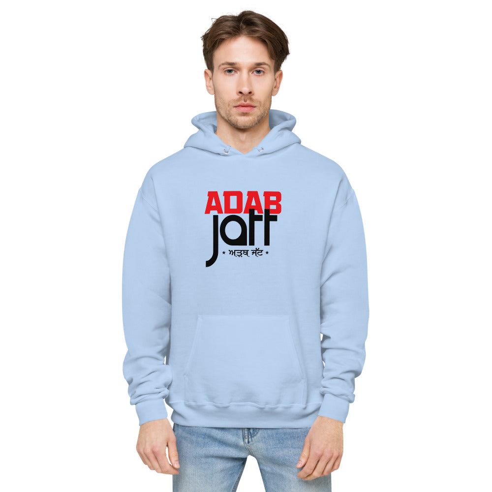 ADAB JATT - Unisex fleece hoodie