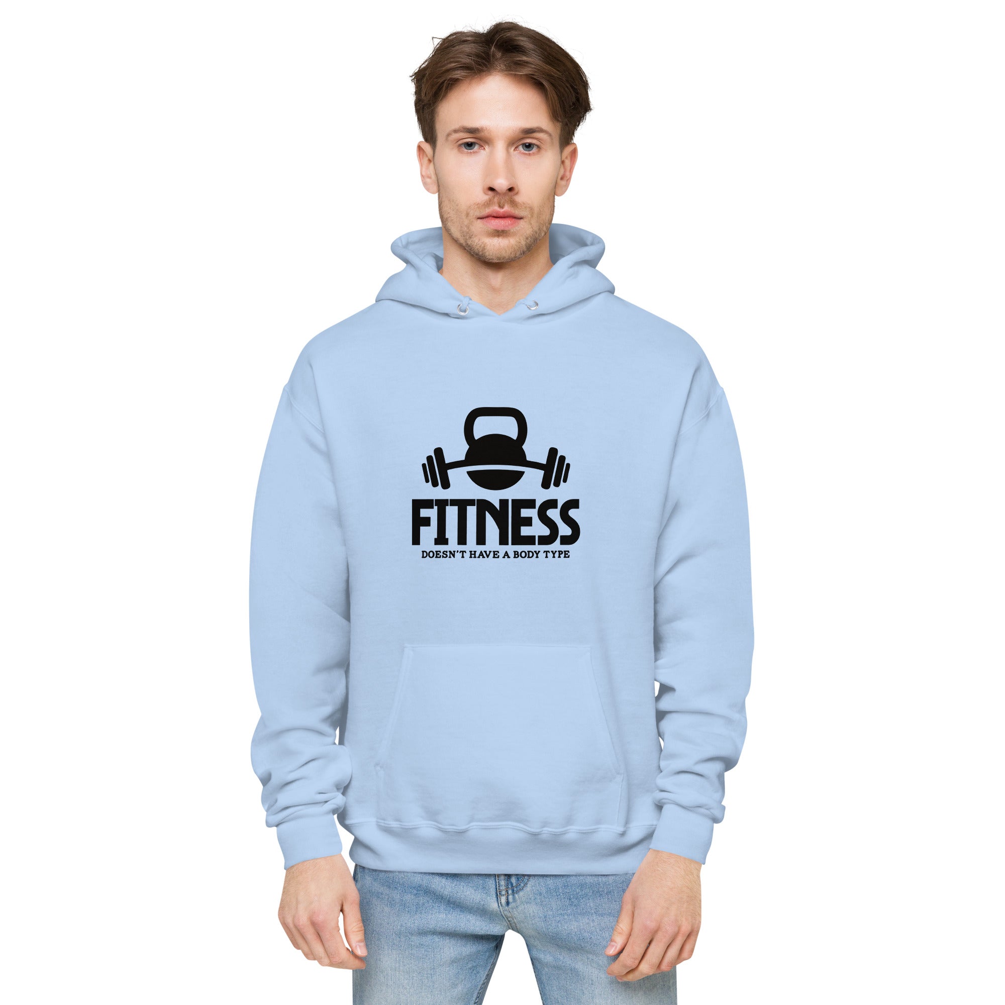FITNESS - Unisex fleece hoodie