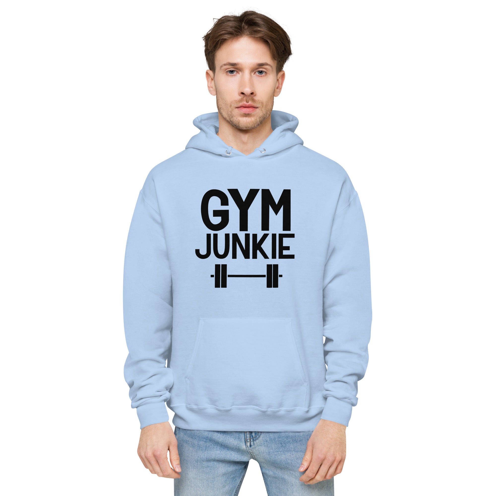 GYM JUNKIE - Unisex fleece hoodie