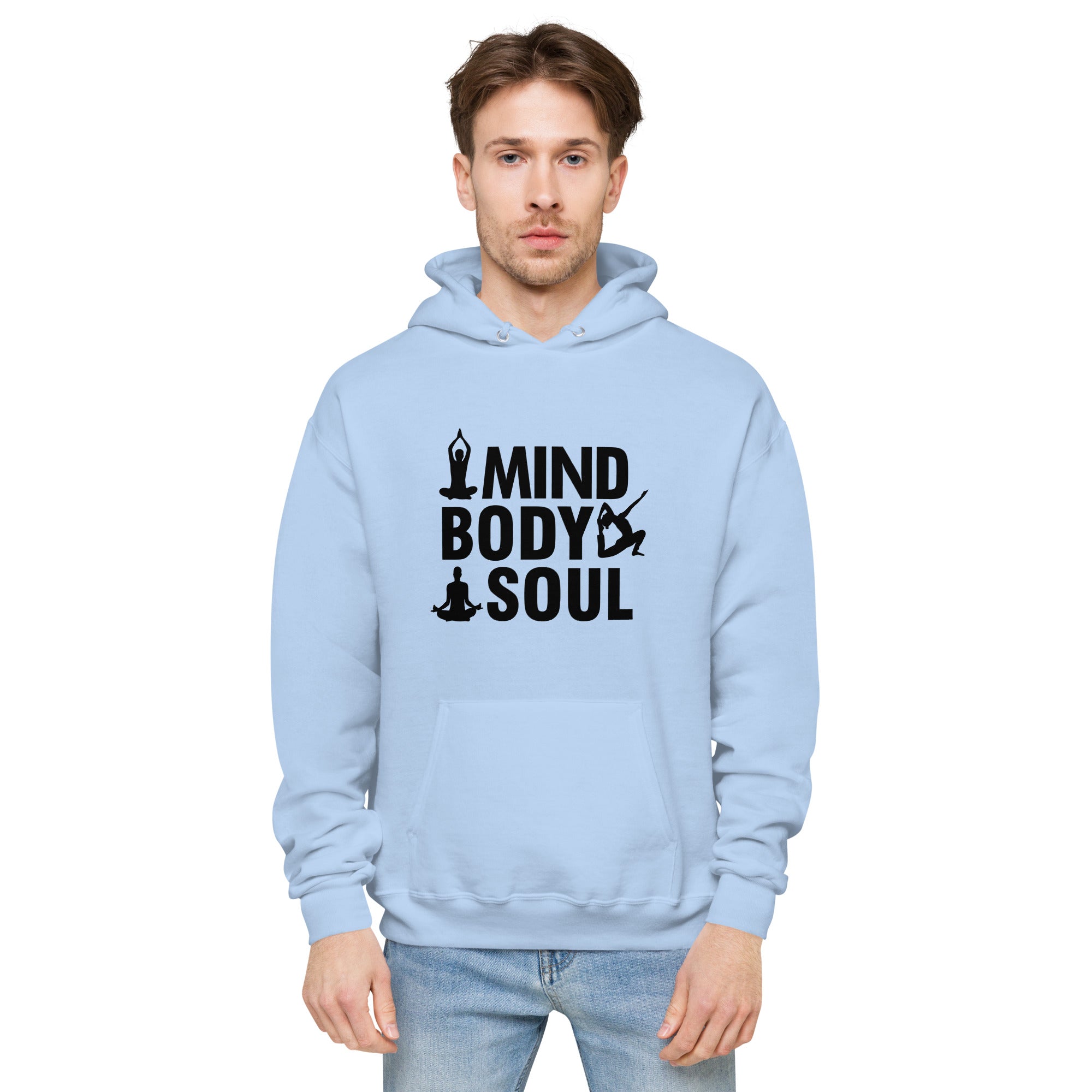 MIND BODY SOUL - Unisex fleece hoodie
