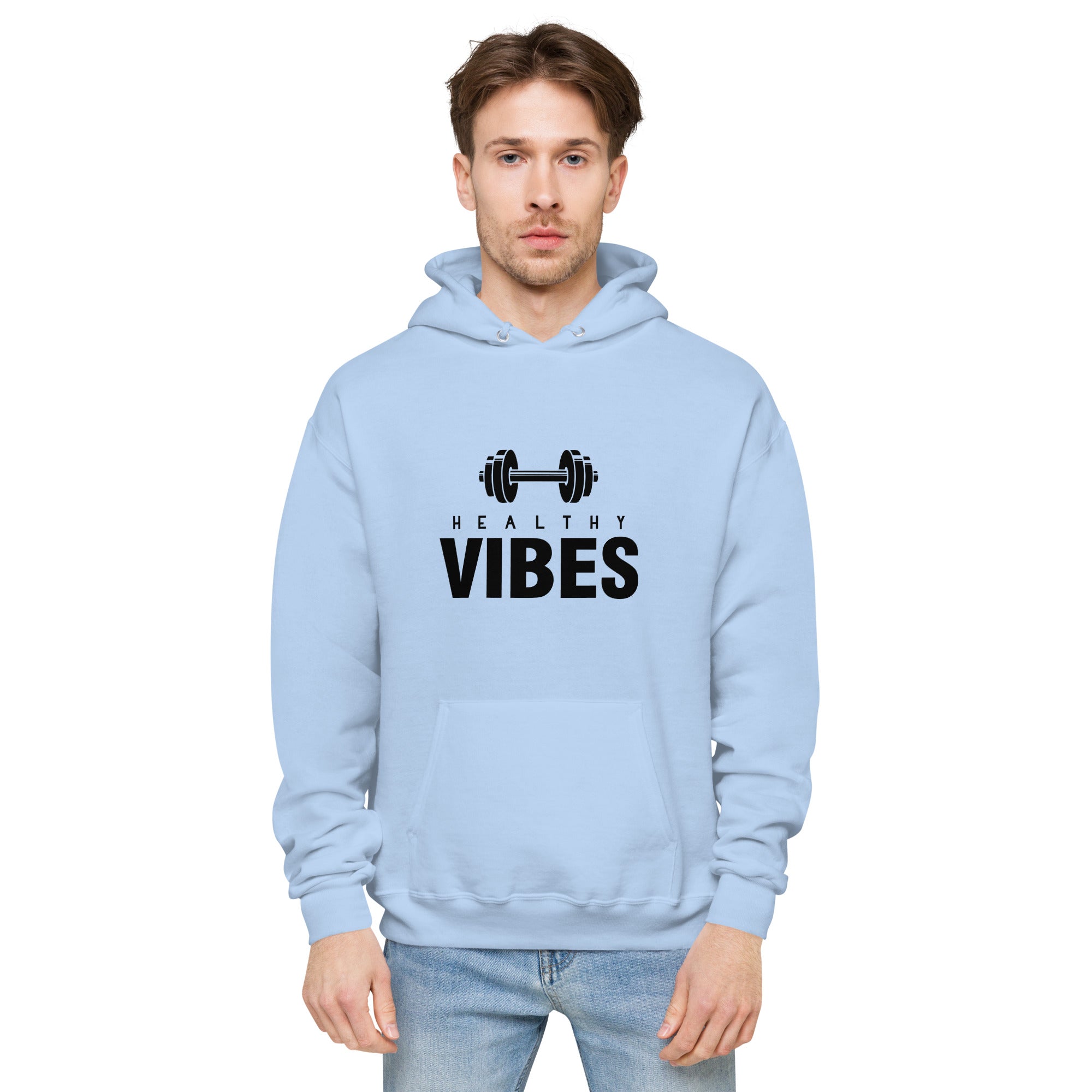 HEALTHY VIBES - Unisex fleece hoodie