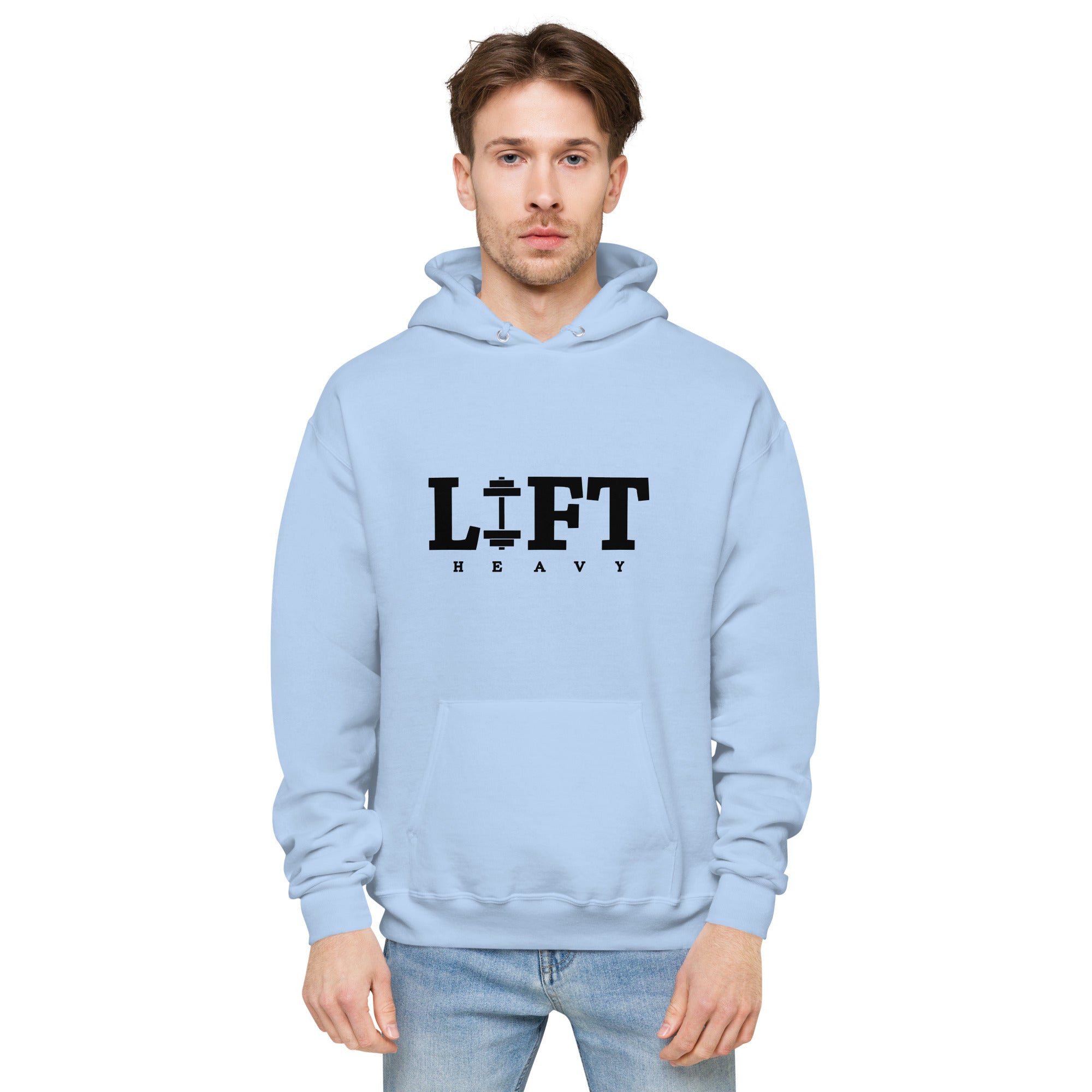 LIFT HEAVY - Unisex fleece hoodie