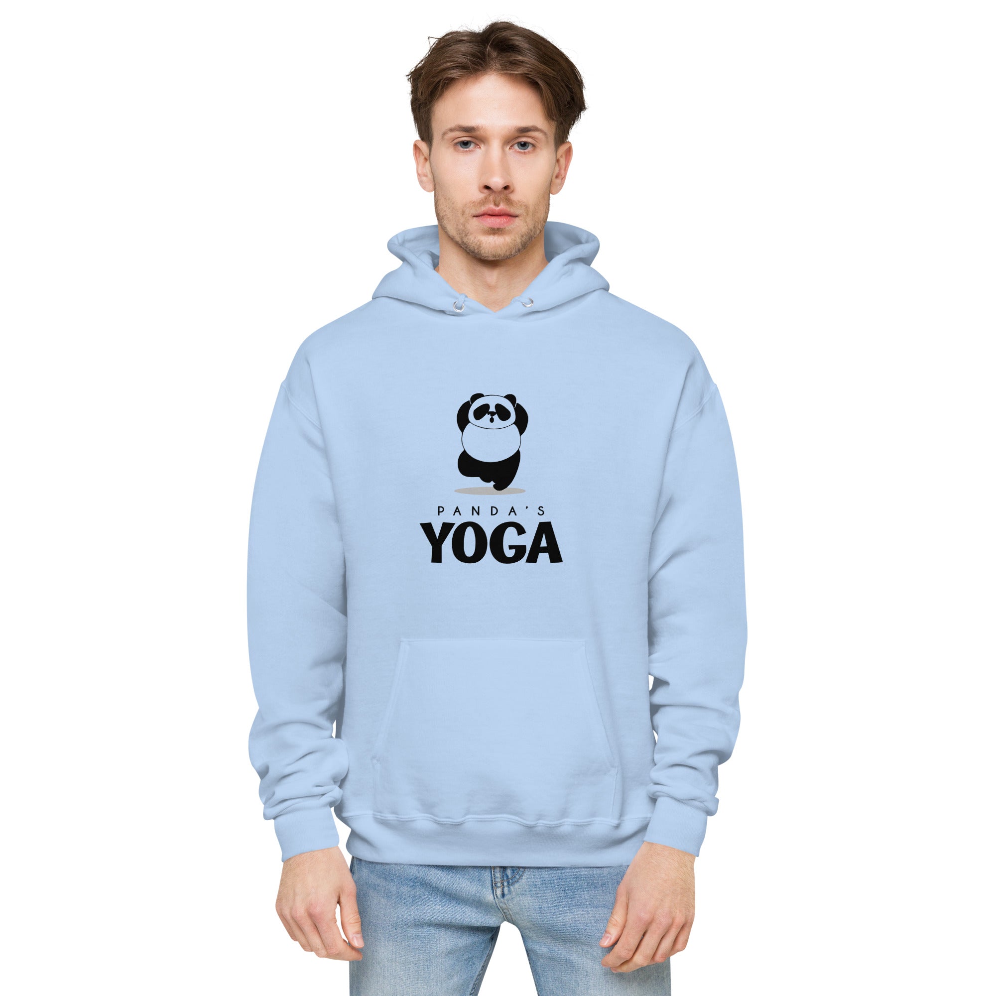 PANDA'S YOGA - Unisex fleece hoodie