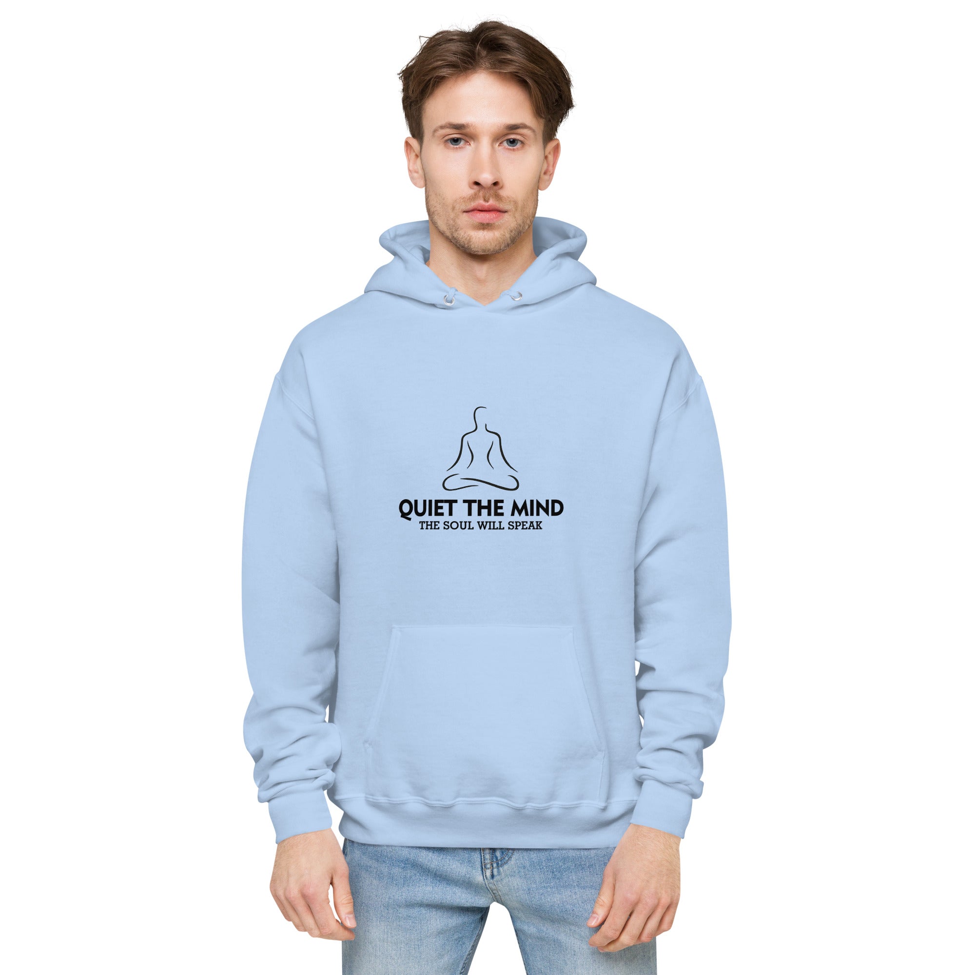 QUIET THE MIND - Unisex fleece hoodie