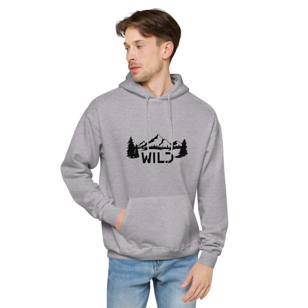 WILD- unisex fleece hoodie