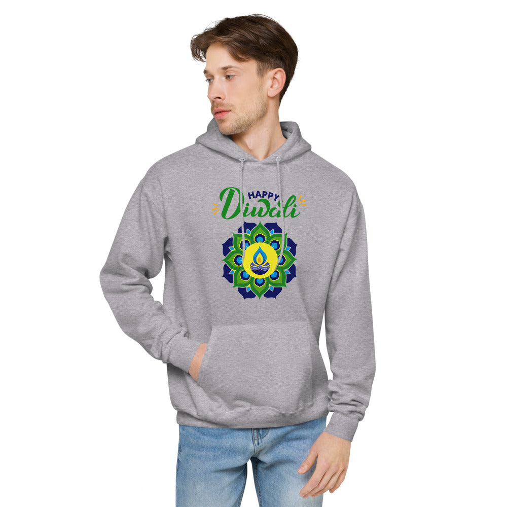 HAPPY DIWALI - unisex fleece hoodie