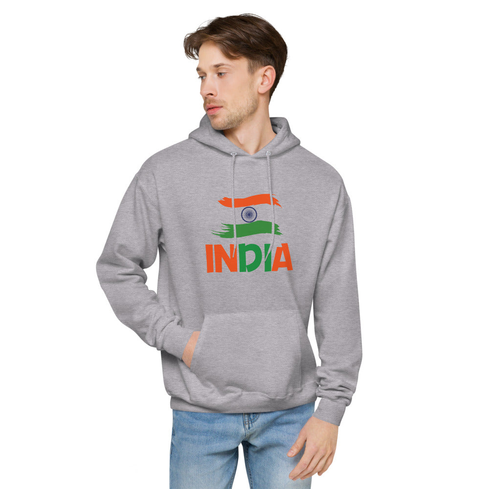 INDIA - unisex fleece hoodie