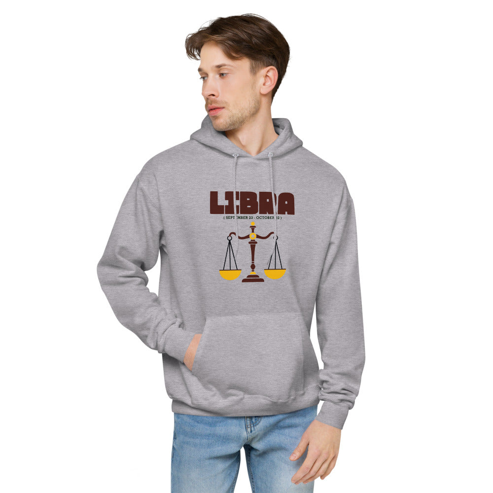 LIBRA - unisex fleece hoodie